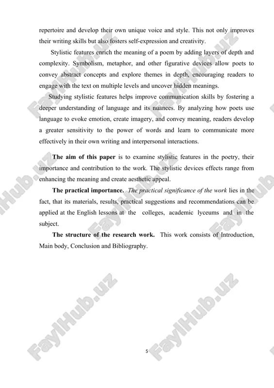 distinctive style of robert frost is being observed in his writings as he uses plain narrative language but he builds deep philosophy through different objects of nature. style thomas s. kane in describes style, in writing prose, as pattern of linguistic features that distinguishes one work from to another. it means style includes how the writer thinks about his subject, characteristic and how he has presented it for a particular audience and purpose. so style is the complete analysis as it is the voice or tone of the writer. it is not only the discovery for writer but also for the reader. the style, as buffon puts it, is the man. stylistics the study of style variation in use of language is called stylistics. it is an analytical science which covers all the expressive aspects of language phonology, prosody, morphology. syntax and lexicology. stylistic is actually is the violation from …