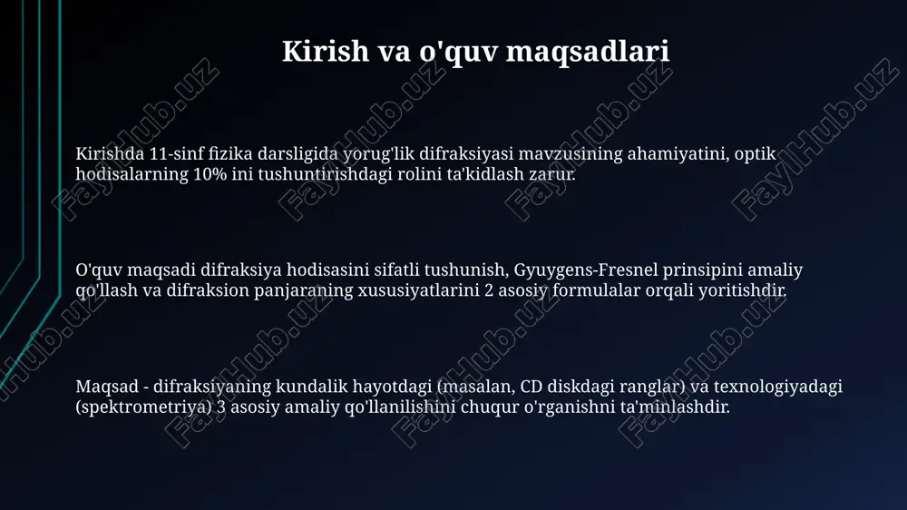 11-sinfda “yorug‘likdifraksiyasi”mavzusinio‘qitishmetodikasi - Page 3
