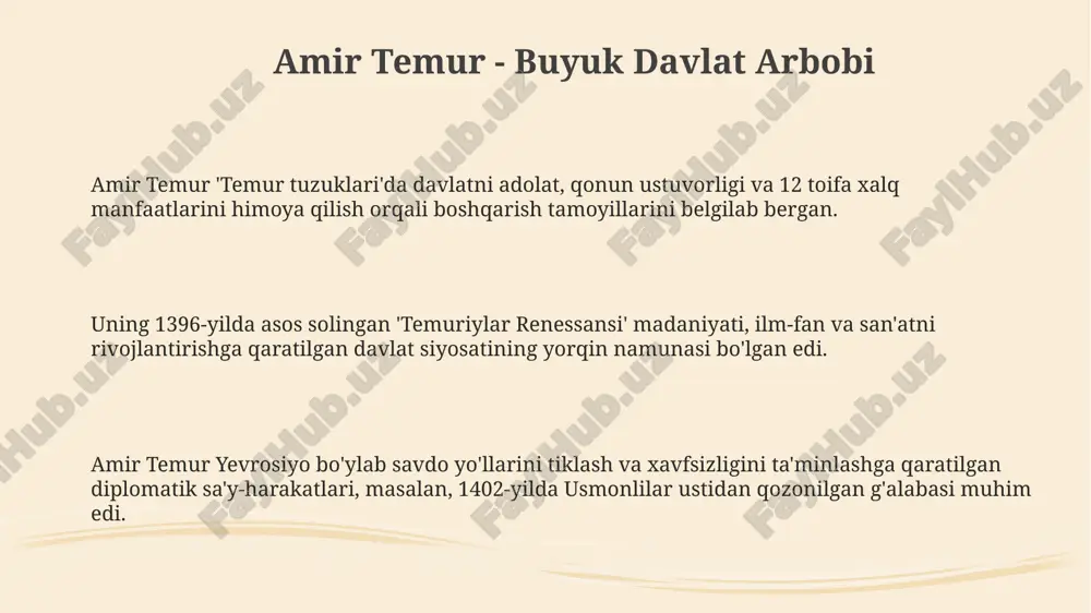 amir temur: buyuk davlat arbobi - Page 3