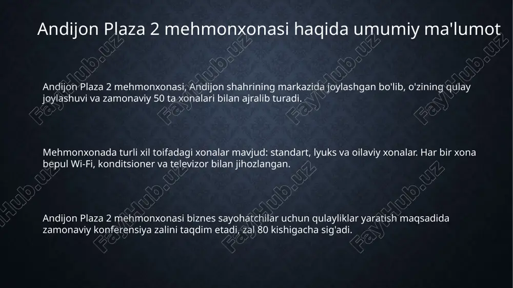 andijon plaza 2 mehmonxonasi - Page 3