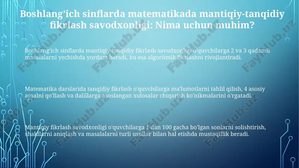 boshlang'ich sinflarda matematika - Page 3