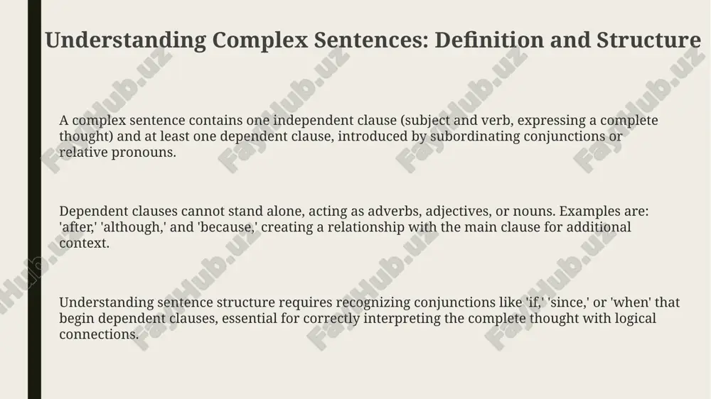 complex sentence - Page 3