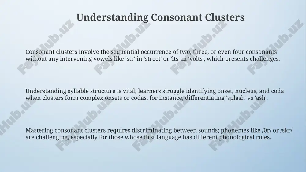 consonant clusters-challenges for learners - Page 3