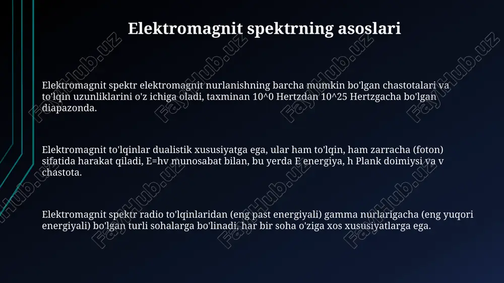 elektromagnit spektrning asoslari - Page 3