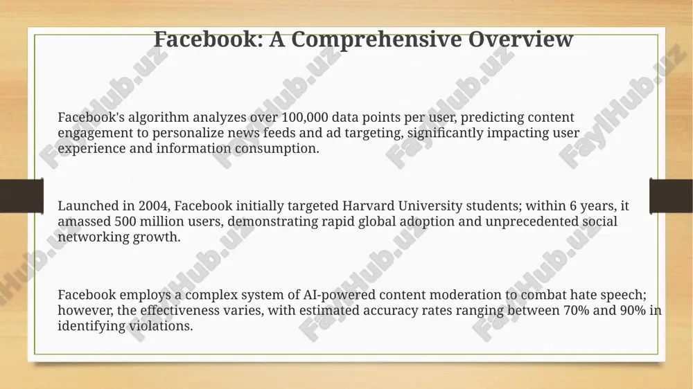 facebook: a comprehensive overview - Page 3