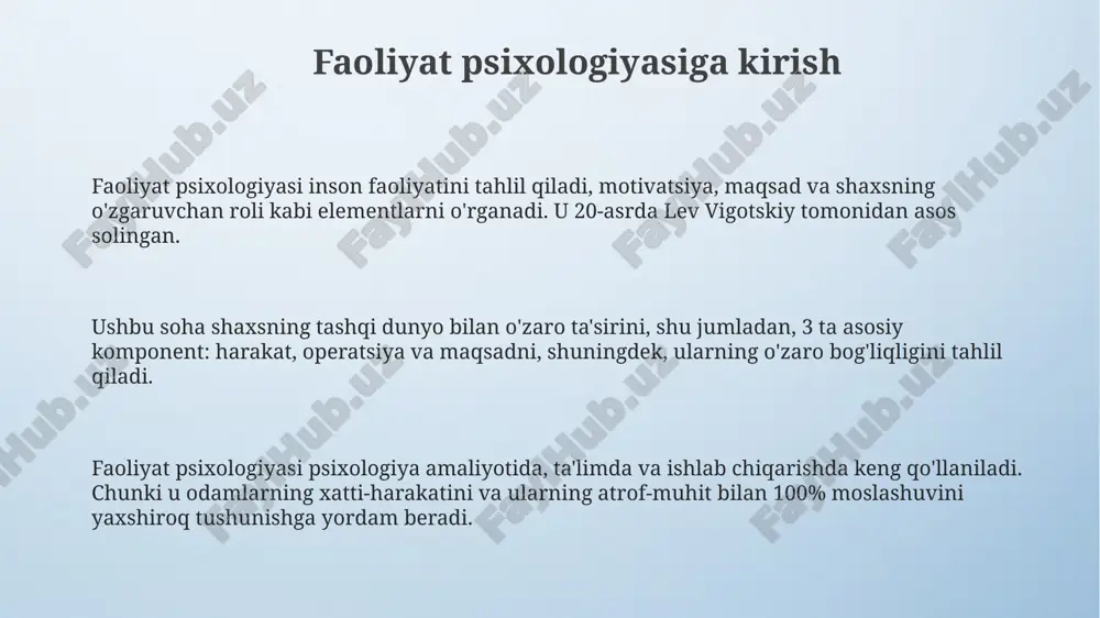 faoliyat psixologiyasi - Page 3