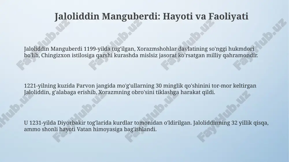 jaloliddin manguberdi - vatan himoyachisi - Page 3