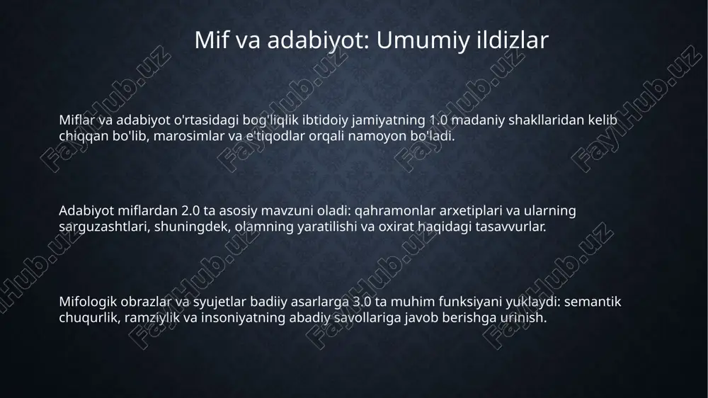 mif va adabiyot munosabatlari - Page 3