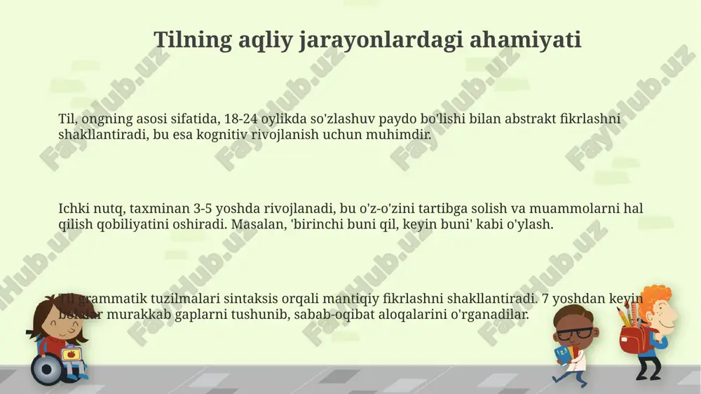 psixologiya jarayonlarda tilning ahamiyati - Page 3