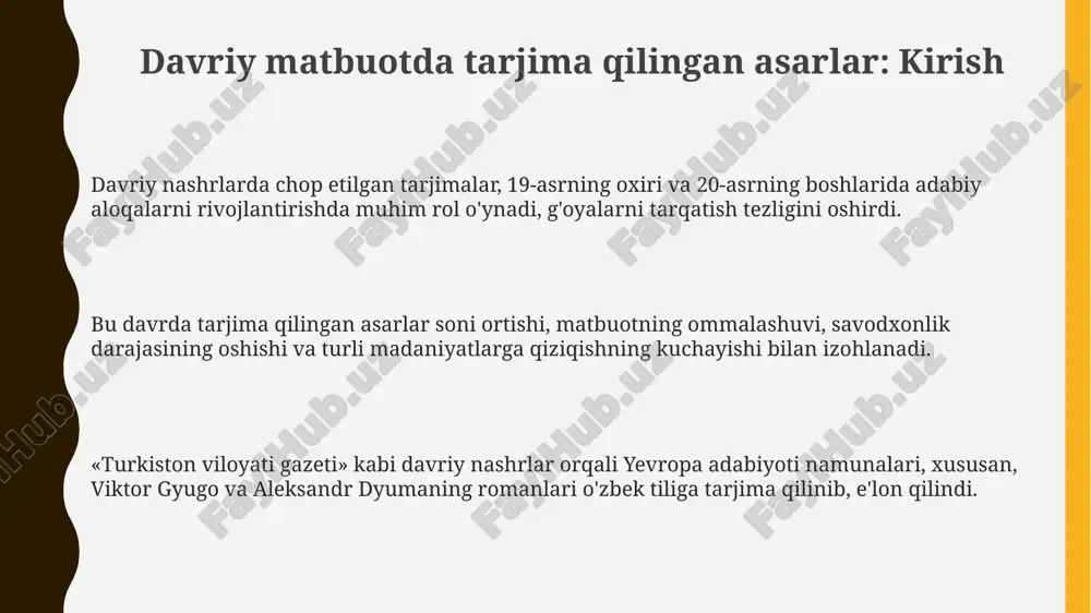 davriy nashrlarda tarjima qilingan asarlar - Page 3