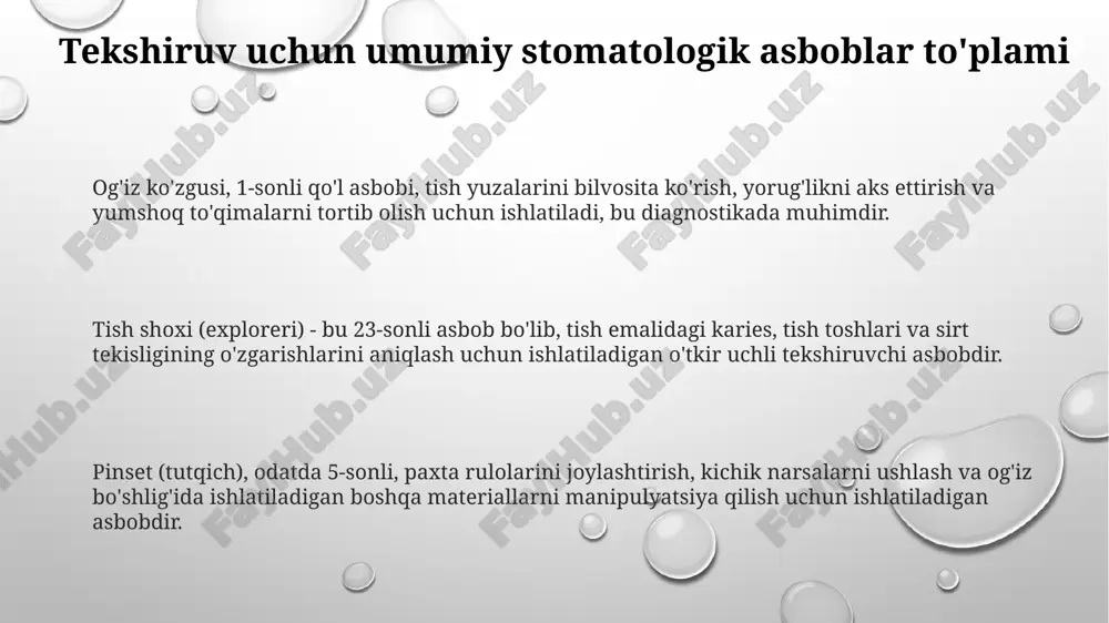 stomatologik asboblar to'plami - Page 3