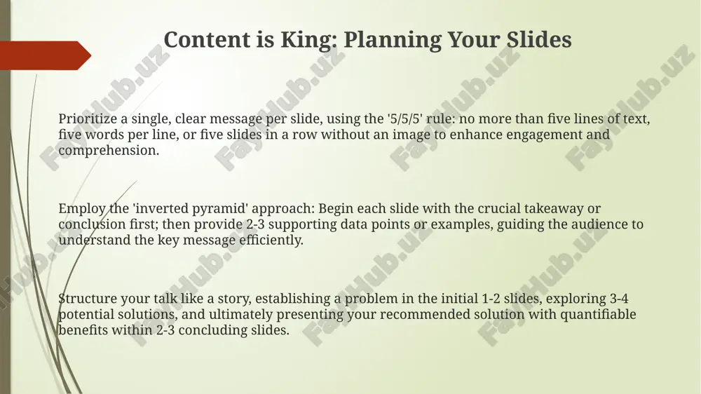 making good slides for a talk - Page 3
