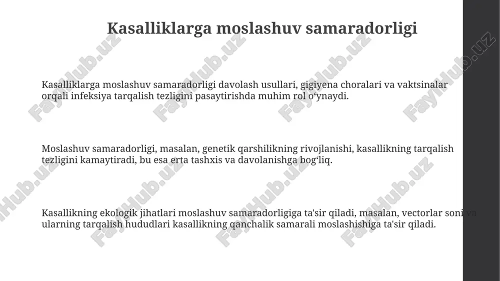 kasalliklarga moslashuv samaradorligi - Page 3