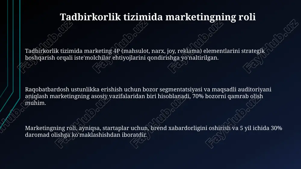 marketing-tadbirkorlik tizimida - Page 3