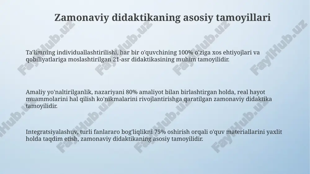 zamonaviy didaktik kontseptsiyalar - Page 3