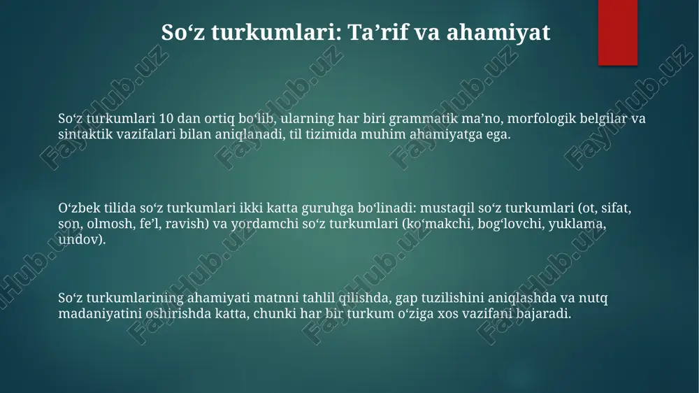 son soʻz turkumi haqida umumiy ma'lumot - Page 3