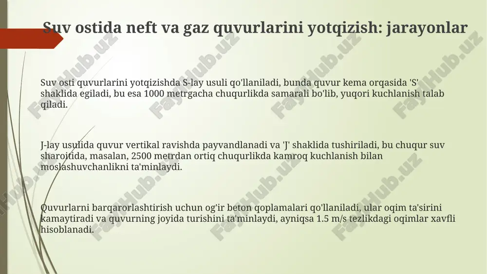 neft va gaz quvurlarini dengiz ostiga yotqizish - Page 3