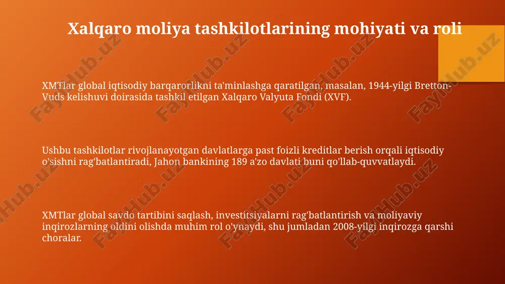 xalqaro moliyaviy tashkilotlar - Page 3