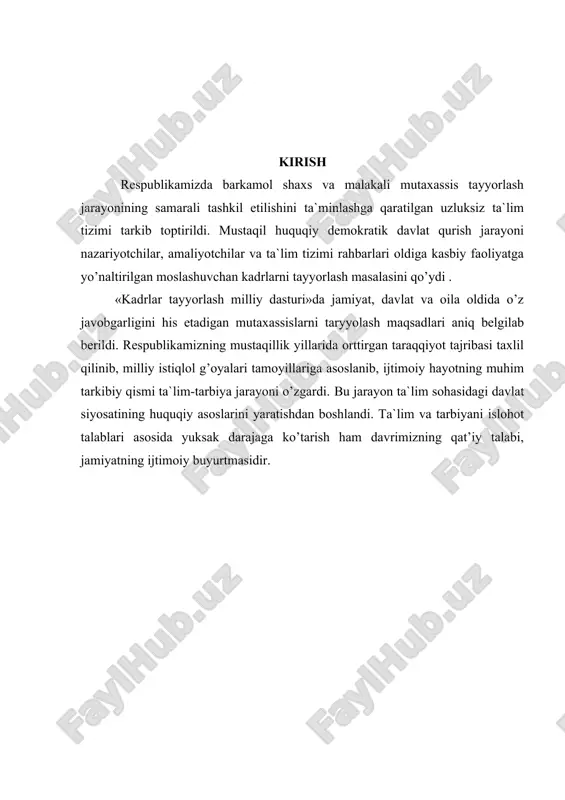 amaliy ko’nikma va malakalarni shakllantirish, o’quvchi shaxsini har tomonlama rivojlantirish va shakllantirish ishlarini o’z ichiga oladi. shaxsiy-psixologik omillarga esa e`tiqod ehtiyoji, moyillik, odatlar, ma`lum bir faoliyatning biror turini tanlash masalalari kiradi. inson ongini o’rganishda shaxsning aniq vaziyatdagi, aniq maqsadi pedagogik-psixologik, kasbiy, texnik-texnologik foliyatining asosiy maqsadi yoshlarda faqat moddiy boyliklar yaratish malakasini tarbiyalash emas, balki mehnat qilish ehtiyojini ham tarkib toptirishdir. kasbiy yo’naltirish va tarbiya vazifalarini muvaffaqiyatli bajarish uchun o’qituvchi yuksak g`oyaviy, printsipial, siyosiy etuk va ma`naviy barqaror inson bo’lishi shart. pedagog o’zining – o’quvchilarini bilish va hurmatlash, doimo ularning har tomonlama kamol topishi uchun qayg`urish, ehtiyoj va qiziqishlarini tushunish, har biriga yakka holda yondoshish kasbga yo’naltirish, pedagogik mahorat, o’z ustida uzluksiz ijodiy ishlash, o’z bilimlarini takomillashtirib borish, yuksak saviyaga erishishi muhim ahamiyatga ega. kasb tanlashda o’smirlarga yordam berish maqsadida mutaxassislar (psixologlar, vrachlar, pedagoglar va boshqalar)ning maslahatlari va tavsiyalari asosiy omillardan biri bo’lib xizmat qiladi. kasblar bo’yicha maslahat berishning bir necha …