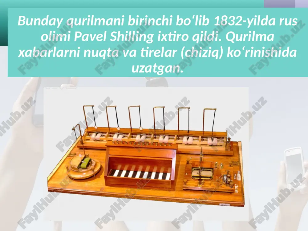 telegrafning ixtiro etilishi - Page 3