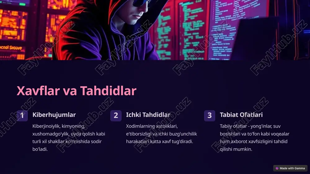 axborot xavfsizligi: himoya va tahdidlar - Page 3