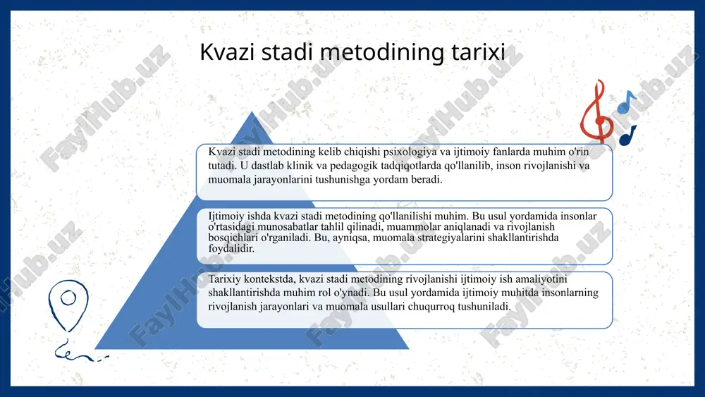 di metodining roli ijtimoiy ishda kvazi stadi metodining kelajakdagi roli uning samaradorligini oshirish va muomala jarayonlarini optimallashtirishda muhim bo'ladi. bu metod yordamida muammoni hal qilish uchun yangi texnologiyalar va yondashuvlar qo'llanilishi mumkin, masalan, raqamli muhitda muomala va monitoring qilish imkoniyatlari kengayadi. metodning yangi tendensiyalari va istiqbollari bo'yicha, sun'iy intellekt va ma'lumotlarni tahlil qilish texnologiyalari integratsiya qilinmoqda. bu esa ijtimoiy muammolarni aniqlash va hal qilishda yanada aniqroq va tezkorroq yechimlar taqdim etadi. shuningdek, individual yondashuvlar va profiling metodlari rivojlanmoqda, bu esa xizmatlarni shaxsga moslashtirish imkonini beradi. ijtimoiy ishda innovatsiyalar va kvazi stadi metodining integratsiyasi, xizmat sifatini oshirish va mijozlar ehtiyojlariga moslashishda asosiy rol o'ynaydi. yangi texnologiyalar va metodikalar yordamida muomala jarayonlari avtomatlashtirilishi, shuningdek, ma'lumotlar xavfsizligi va maxfiylik masalalari ham muhim ahamiyat kasb etadi. uslublar va texnikalarining asosiy xususiyatlari kvazi-stadi metodida uslublar va texnikalar muhim rol o'ynaydi. empirik kuzatuv, intervyu, guruh muhokamasi va rolli o'yinlar orqali ijtimoiy hodisalar aniqlanadi. ular samaradorlik uchun …