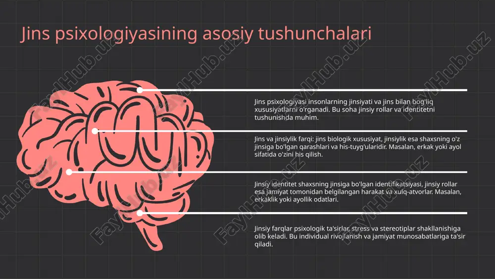 an tadqiqotlar jinsiy rollar, identifikatsiya va stereotiplar haqida muhim ma'lumotlarni ochib berdi. 2022 yildagi tadqiqot erkaklar va ayollar orasidagi emotsional ifoda va ijtimoiy muomala farqlarini aniqladi. olingan natijalar jinsiy muammolarni hal qilishda yangi yondashuvlarni shakllantirishga yordam berdi. masalan, jinsiy muammolarni davolashda psixologik yondashuvlar takomillashdi, bu esa muammolarni samarali hal qilish imkonini yaratdi. yangi tadqiqotlar uchun tavsiyalar jinsiy identifikatsiya va stereotiplarning ijtimoiy va madaniy faktorlar bilan bog'liqligini o'rganish, shuningdek, jins psixologiyasining kognitiv va biologik asoslarini chuqurlashtirishga qaratilgan. bu sohalar yangi bilimlar va amaliy yechimlar yaratadi. xulosa jins psixologiyasi inson hayotida muhim rol o'ynaydi, shaxsiy va ijtimoiy rivojlanishga ta'sir qiladi. gender identifikatsiyasi va rollarining shakllanishida asosiy bo'lib, muammolarni hal qilishda yordam beradi. nazariyalar va amaliy qo'llanmalar jinsiy stereotiplar va muammolarni aniqlashda muhimdir. ilmiy izlanishlar esa yangi yondashuvlar va kelajakdagi tadqiqotlar uchun asos bo'ladi, insonlarni tushunishda yordam beradi. jins psixologiyasi inson hayotining barcha sohalarida muhim va rivojlanishga intilish uchun asosiy yo'nalishdir. bu sohada …