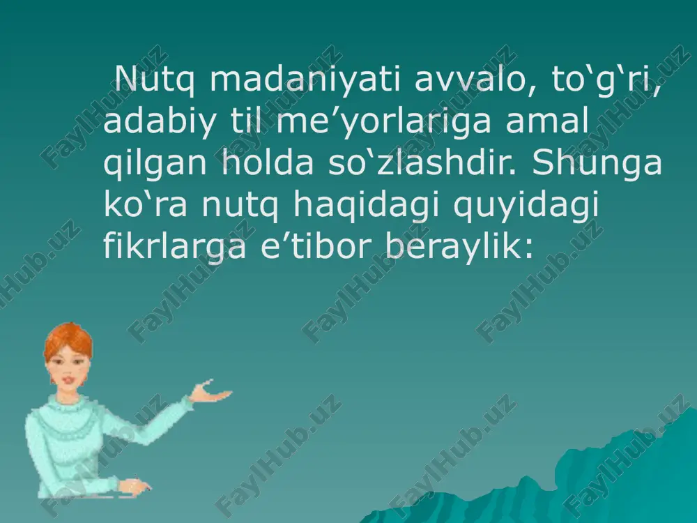 nutqning kommunikativ belgilari - Page 3