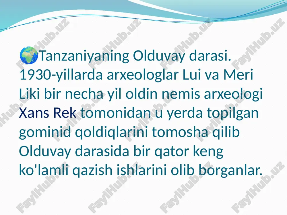 olduvay davri arxeologik yodgorliklari - Page 3