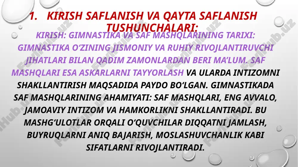 va ularni o‘rgatish texnikasi”. samarqand, 2019. 4. uzbekistan gimnastika federatsiyasi materiallari, 2021. eʼtiboringiz uchun rahmat image2.png image3.png image4.jpeg image5.jpeg image6.jpeg image7.jpeg image8.jpeg image1.png /docprops/thumbnail.jpeg