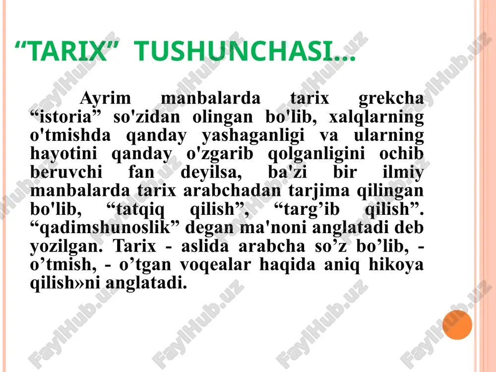 iy о’quv yurtlari va muzeylardagi arxeologik izlanishlarni chet ellik hamkorlar bilan birga tashkil etish zarur. buyuk alloma va adiblarimiz, aziz-avliyolarimizning bebaho merosi, yengilmas sarkarda va arboblarimizning jasoratini yoshlar ongiga singdirish, ularda milliy g’urur va iftixor tuyg’ularini kuchaytirishga alohida e’tibor qaratishimiz kerak” (qarang: mirziyoyev sh.m. niyati ulug’ xalqning ishi ham ulug’, hayoti yorug’ va kelajagi farovon bо’ladi. asarlar 3- jild. -t.: “о’zbekiston”. 2020. 24-25 b.)