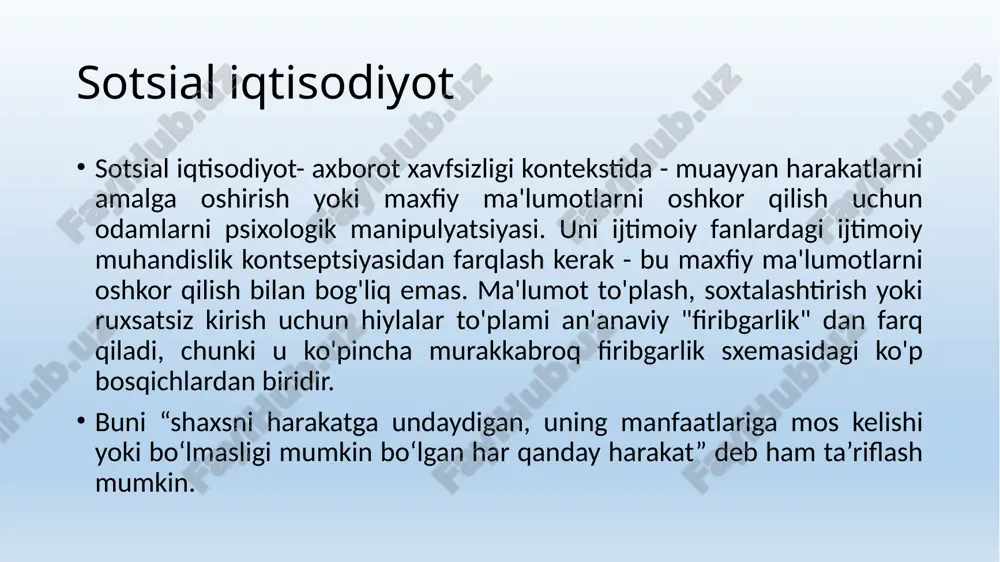 sotsial iqtisodiyot mohiyati va uning zamonaviy modellari - Page 3