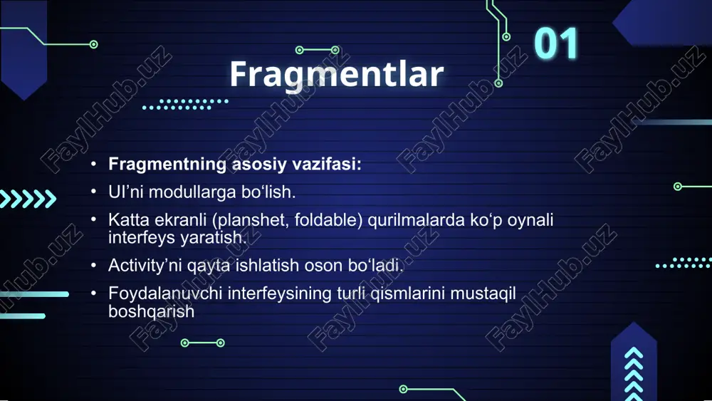 mobil ilovalarda fragmentlar va ulardan foydalanish - Page 3