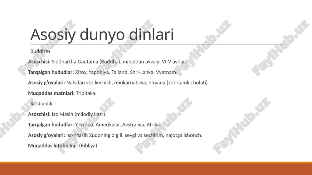 dunyo dinlari - Page 3