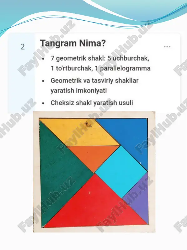matematik tangram katta guruhlarda qurish yasash matematika - Page 3