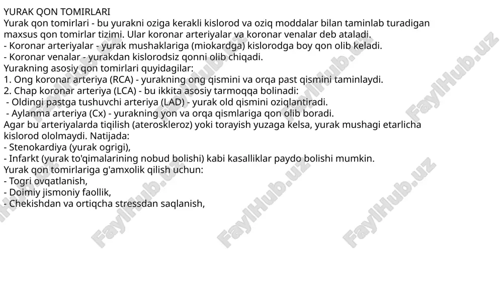 yurak qon tomirlari - Page 3