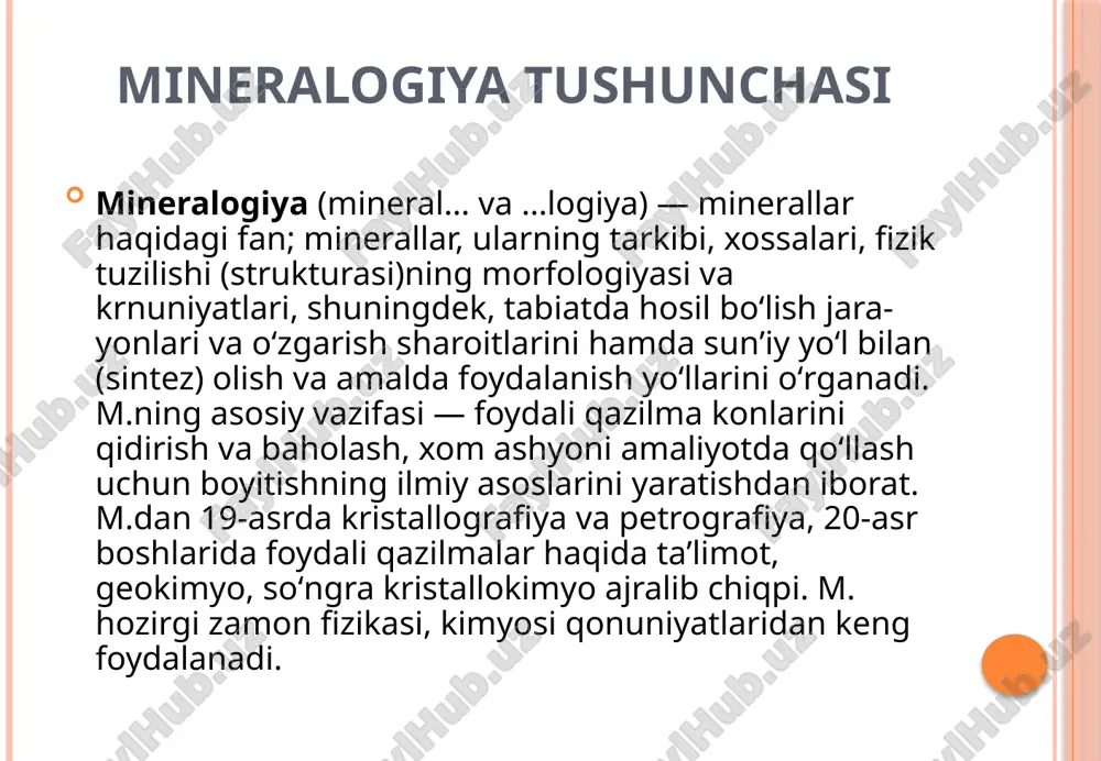 erallarning sifatini tekshirish usullari haqida maʼlumotlar bor image2.jpeg image3.jpeg image4.jpeg image5.jpeg image6.jpeg image7.jpeg /docprops/thumbnail.jpeg