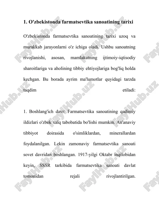 ta'minlaydi. global farmatsevtik bozorida generik dori vositalarining ulushi katta bo'lib, 2021-yilda taxminan 313 milliard dollarga teng bo'lgan. 2. biologik dori vositalari: biologik dori vositalari, masalan, monoklonal antikorlar, murakkab tuzilishga ega bo'lib, ko'pincha maxsus biotexnologik jarayonlar orqali ishlab chiqariladi. biologik dori vositalari bozorining global hajmi 2022-yilda taxminan 390 milliard dollardan oshdi. 3. innovatsion dori vositalari: innovatsion dori vositalari bo'yicha yangi kashfiyotlar va rivojlanishlar har yili milliardlab dollarlik sarmoya va tadqiqotlarni talab etadi. innovatsiyalar yangi terapevtik yondashuvlar va dori vositalarini o'z ichiga oladi. 2020-yilda innovatsion dori vositalariga qaratilgan ilmiy-tadqiqot ishlari uchun butun dunyo bo'ylab taxminan 200 milliard dollar sarf qilindi. 4. patent himoyasi ostidagi dori vositalari: bunday dori vositalari farmatsevtika kompaniyalari tomonidan ancha ko'p vaqt va mablag' sarflanib ishlab chiqiladi va dastlab ularning iqtisodiy himoyasi patentlar orqali ta'minlanadi. ushbu himoya davri odatda 20 yilni tashkil qiladi. 2022-yilda patent himoyasi ostidagi dori vositalarining global bozordagi o'rni taxminan 700 milliard dollarni tashkil etdi. 5. …