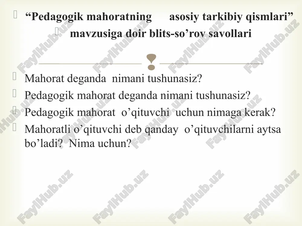 pedagogik mahoratning asosiy tarkibiy qismlari - Page 3
