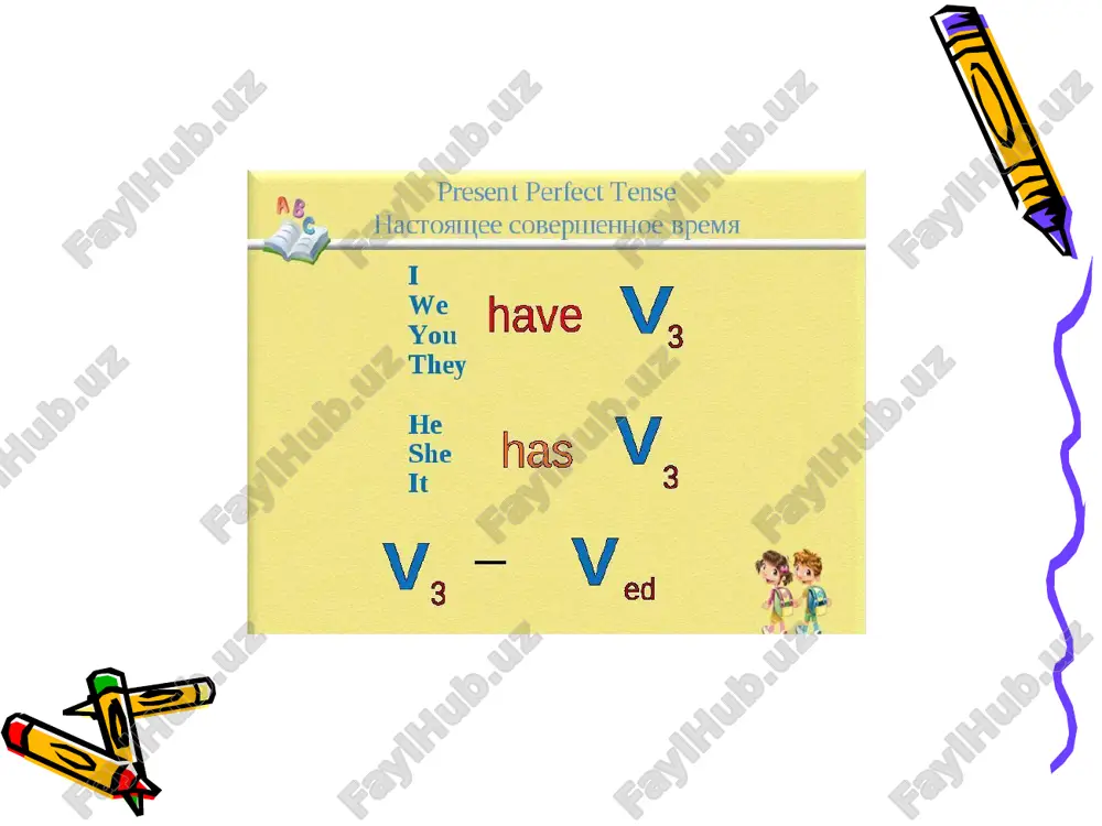 present perfect tense - Page 3