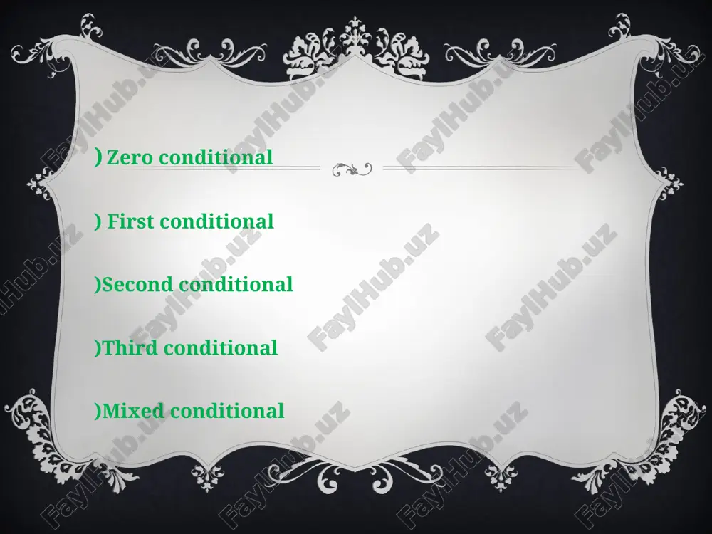 conditionals - Page 3