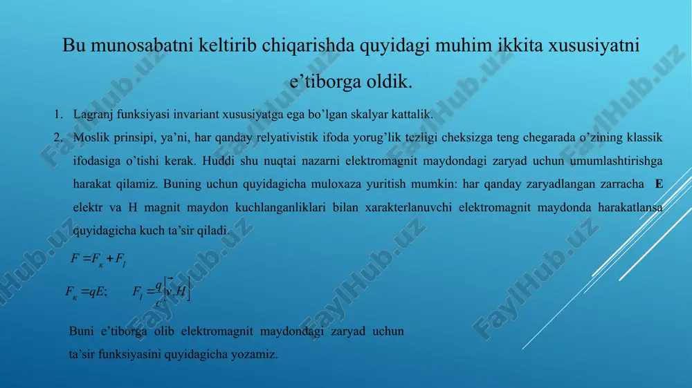 relyativistik dinamika elementlari - Page 3