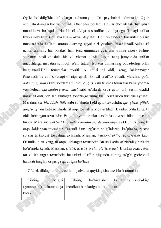 kirish. t. 1963. 4. mirzayev m., usmonovs., rasulov r. o’zbek tili. t. 1979. 1-2 5. shodmonov e., nafasov t. hozirgi o’zbek tili. laboratoriya mashqlari. t. 1986 6. www.ziyonet.uz