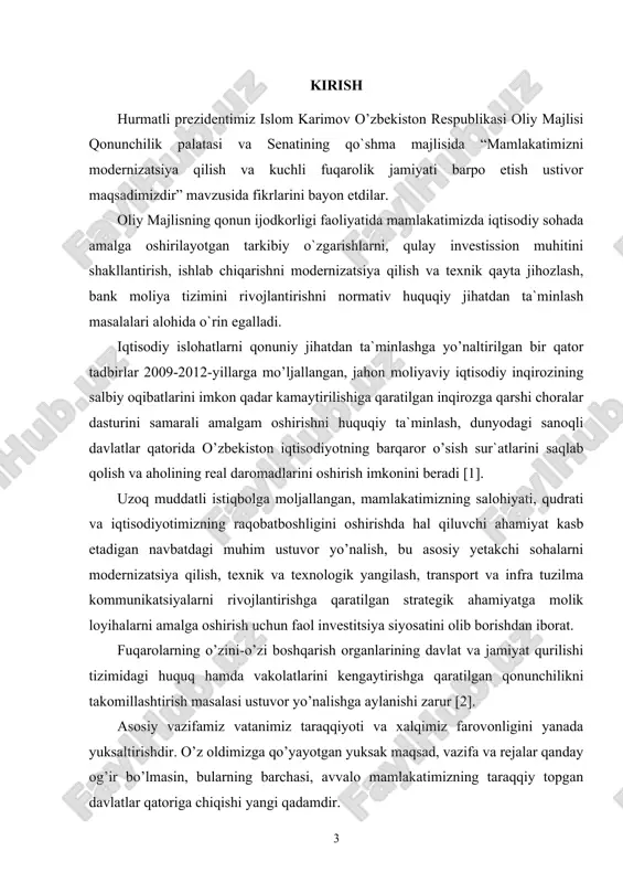 rini samarali amalgam oshirishni huquqiy ta`minlash, dunyodagi sanoqli davlatlar qatorida o’zbekiston iqtisodiyotning barqaror o’sish sur`atlarini saqlab qolish va aholining real daromadlarini oshirish imkonini beradi [1]. uzoq muddatli istiqbolga moljallangan, mamlakatimizning salohiyati, qudrati va iqtisodiyotimizning raqobatboshligini oshirishda hal qiluvchi ahamiyat kasb etadigan navbatdagi muhim ustuvor yo’nalish, bu asosiy yetakchi sohalarni modernizatsiya qilish, texnik va texnologik yangilash, transport va infra tuzilma kommunikatsiyalarni rivojlantirishga qaratilgan strategik ahamiyatga molik loyihalarni amalga oshirish uchun faol investitsiya siyosatini olib borishdan iborat. fuqarolarning o’zini-o’zi boshqarish organlarining davlat va jamiyat qurilishi tizimidagi huquq hamda vakolatlarini kengaytirishga qaratilgan qonunchilikni takomillashtirish masalasi ustuvor yo’nalishga aylanishi zarur [2]. asosiy vazifamiz vatanimiz taraqqiyoti va xalqimiz farovonligini yanada yuksaltirishdir. o’z oldimizga qo’yayotgan yuksak maqsad, vazifa va rejalar qanday og’ir bo’lmasin, bularning barchasi, avvalo mamlakatimizning taraqqiy topgan davlatlar qatoriga chiqishi yangi qadamdir. sintetik smola eritmasidan plyonka hosil qilishda mochivena va melamin formaldegid, epoksid, furfurol, akrilat moddalaridan foydalanib sintezlanadi. melamin formaldegid, fenol formaldegid va mochivenadan …