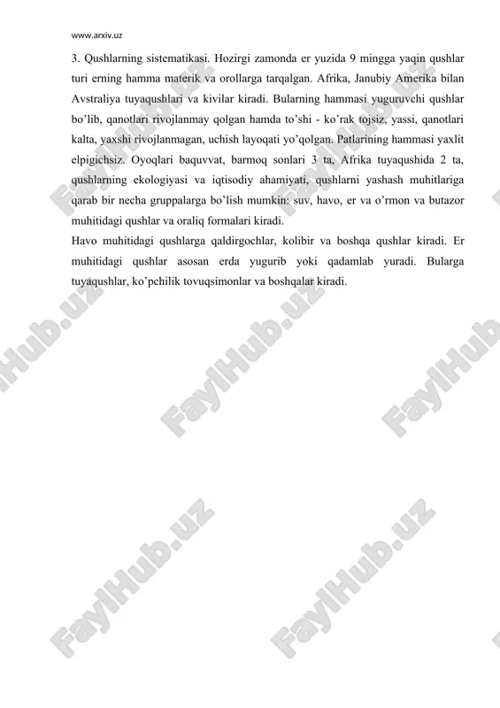 dov «umumiy entomologiya kursi» t: 1986 y. 11. «krasnaya kniga uzbеkistana» i. ii tom. 1993. 12.«ta'lim to’grisida vа kadrlar tayyorlash milliy dastur to’grisida qonunlar.t:1998.