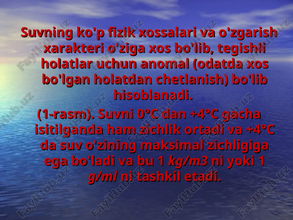 suvning fizik va kimyoviy xossalari - Page 3