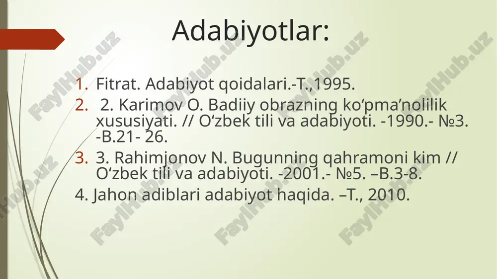 badiiy obraz va obrazlilik. badiiy obraz spetsifikasi. - Page 3