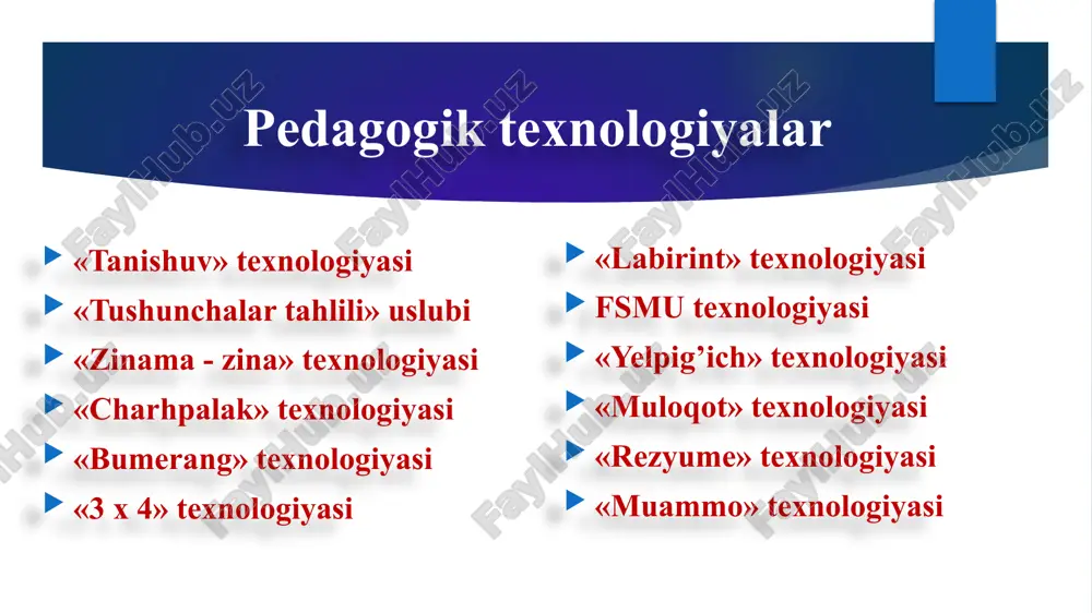 pedagogik texnologiya - Page 3