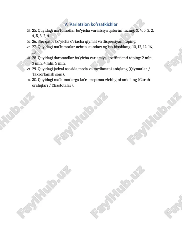 statistik kuzatish - Page 3