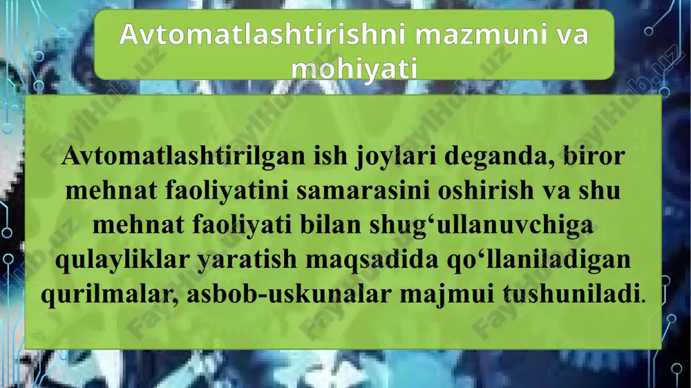 avtomatlashtirilgan ish joylari - Page 3